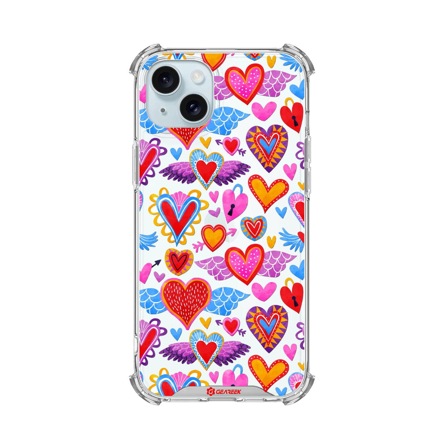 Carcasa Armor Flying Hearts